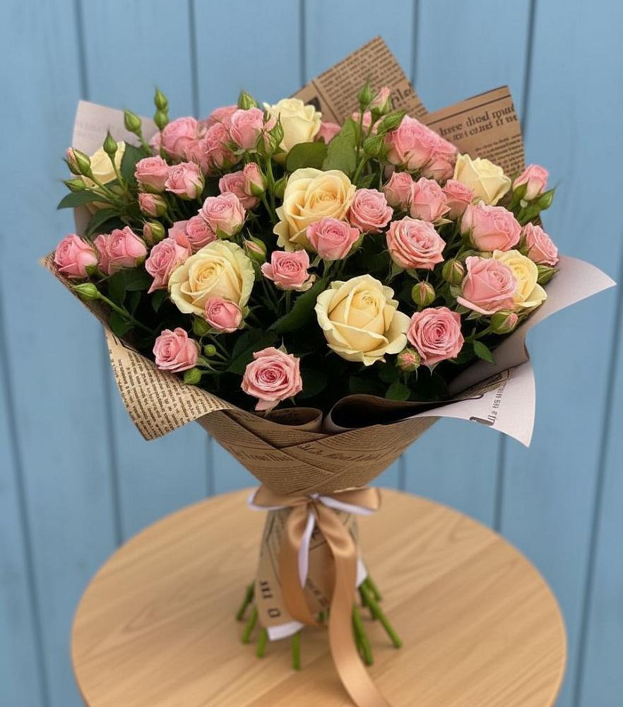 Букет цветов из: Розы в Новом-Уренгое