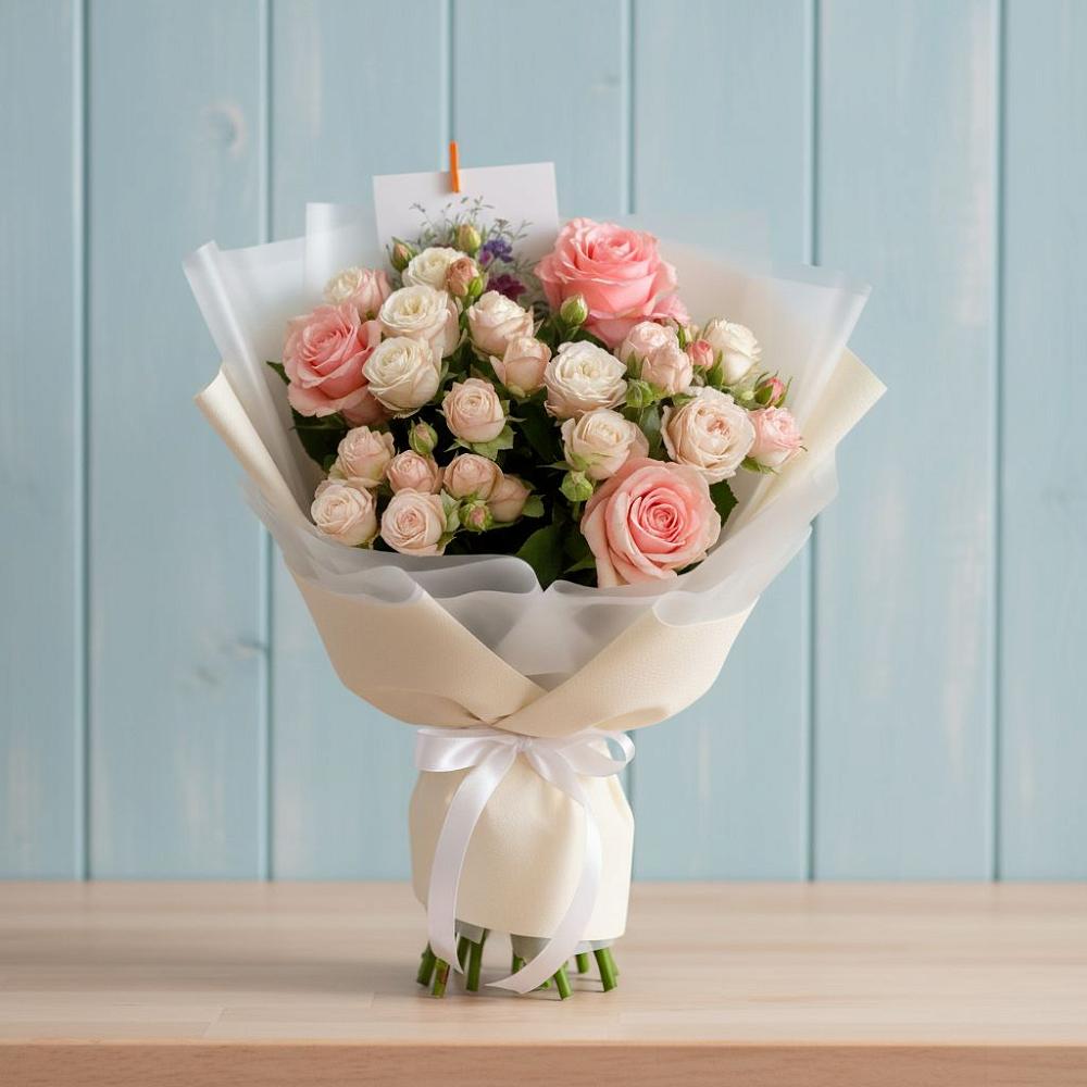 Букет голос любви в Новом-Уренгое Букет цветов из: Розы в Новом-Уренгое