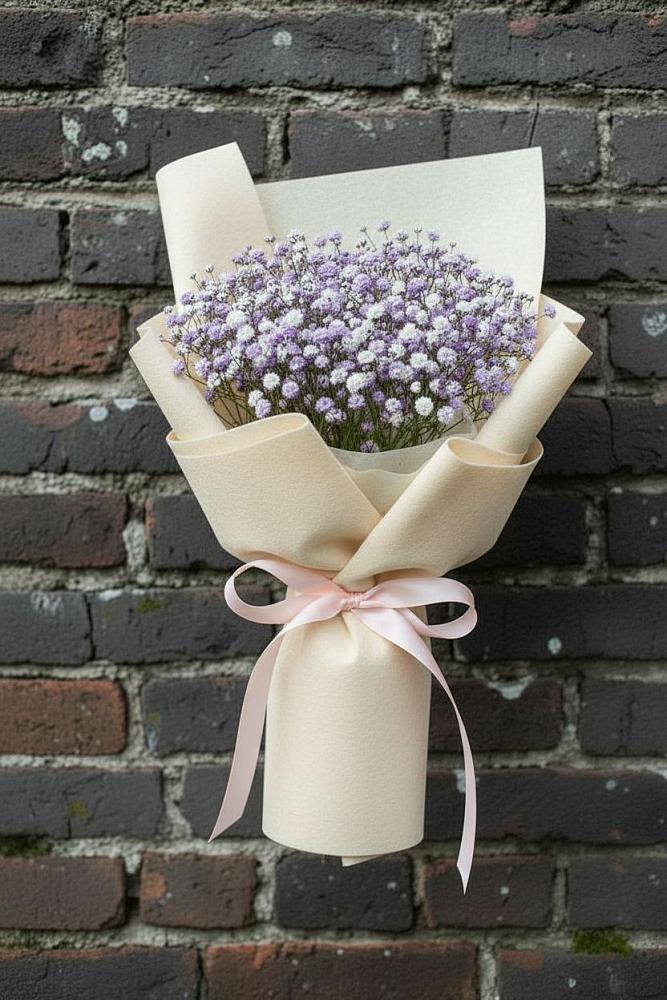 Букет цветов из: Гипсофила в Новом-Уренгое